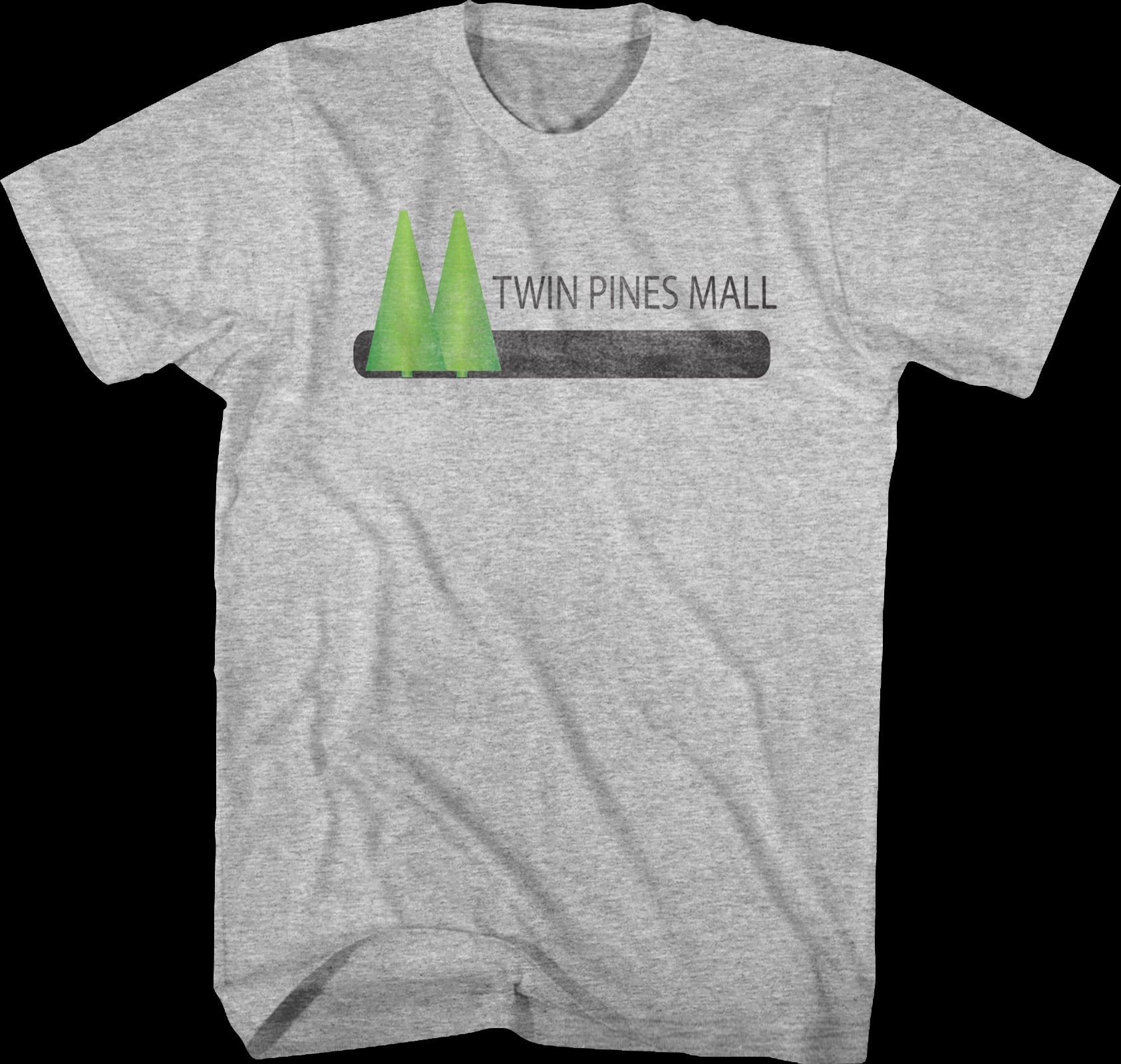 Mens Graphic Tees Triangle and Pines Nature Tshirt Men Screen