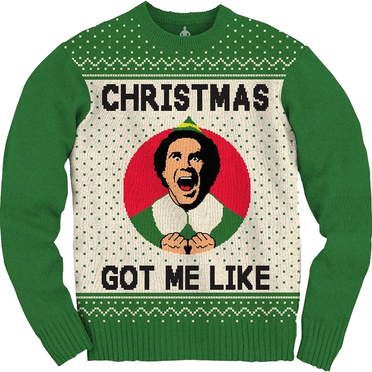 Ugly Knit Christmas Elf Sweatermain product image