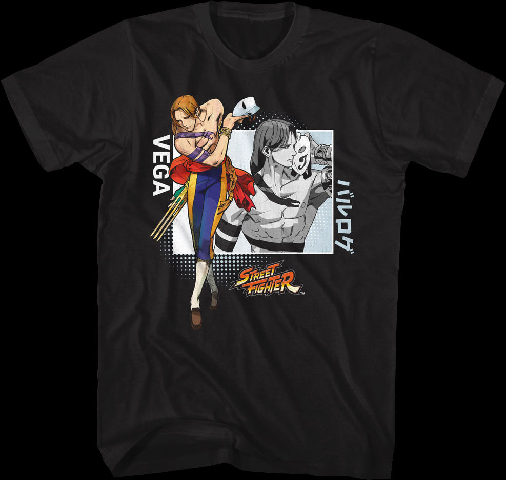Vega Street Fighter 2 Logo Kids T-Shirt by Robin