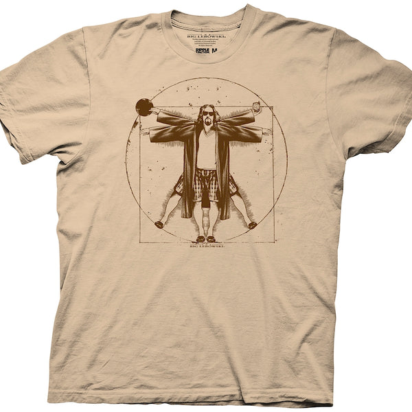 Vitruvian Big Lebowski Shirt: Big Lebowski Mens T-shirt