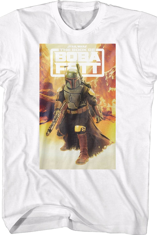 White The Book Of Boba Fett Painting Star Wars T-Shirtmain product image