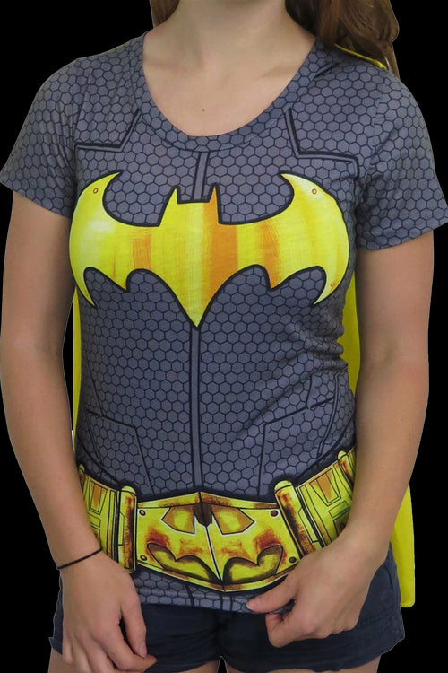 Womens DC Comics Batgirl Caped Costume Shirtmain product image