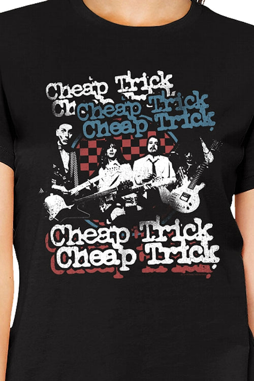 Womens Checkerboard Cheap Trick Shirtmain product image