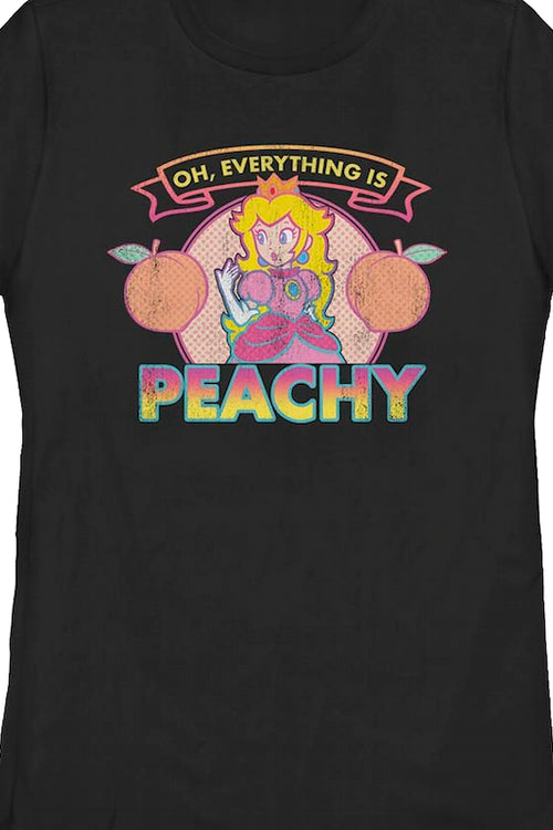 Womens Everything Is Peachy Super Mario Bros. Shirtmain product image