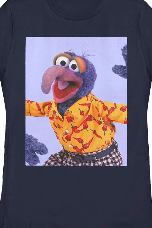 Blue Womens Gonzo Muppets Shirtmain product image