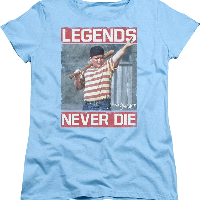 The Sandlot Baseball Team Logo Legend Never Die Shirt, hoodie