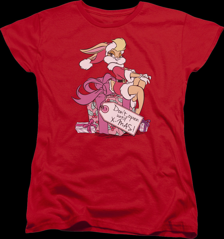 Womens Lola Bunny Christmas Gift Looney Tunes Shirt