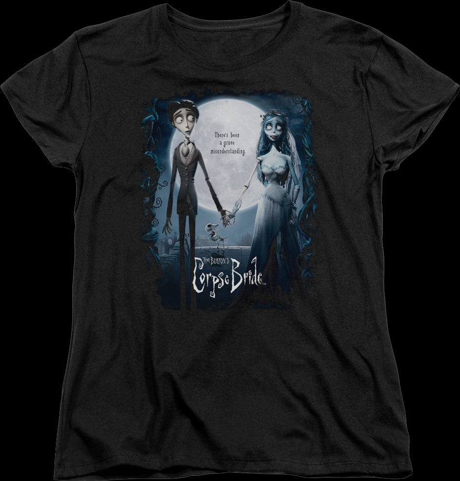 VINTAGE Tim Burton's Corpse Bride Movie 2005 T-shirt newest size XL