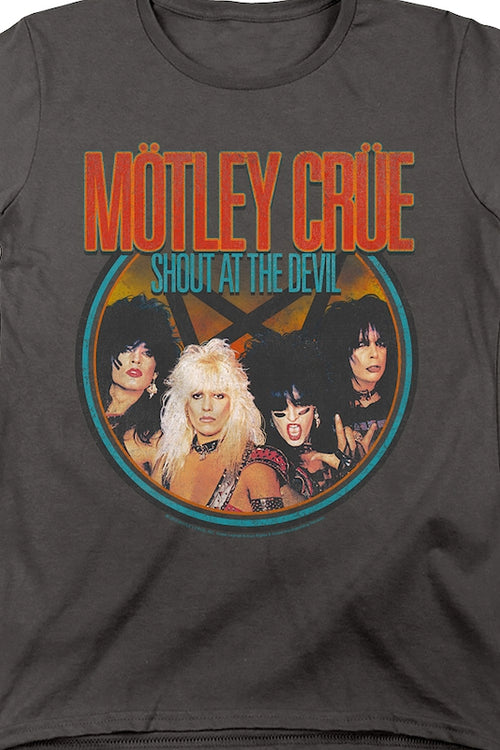 Womens Shout At The Devil Group Photo Motley Crue Shirtmain product image