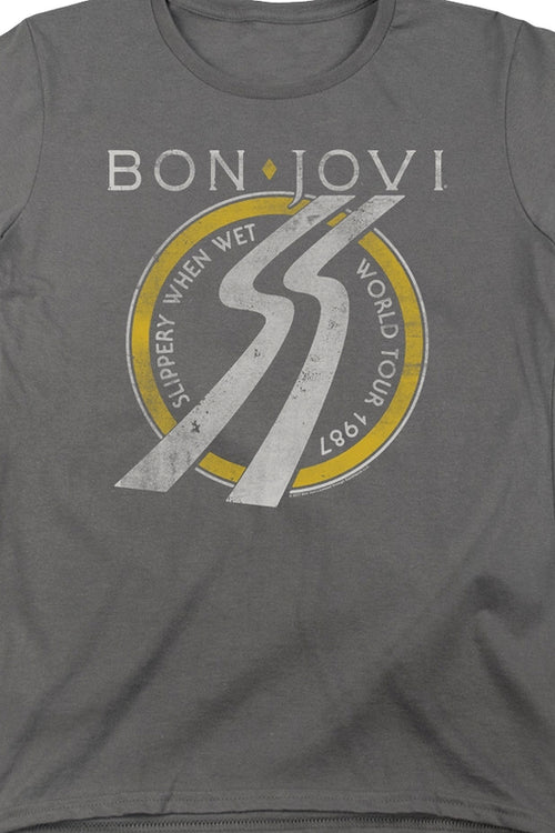 Womens Slippery When Wet Bon Jovi Shirtmain product image