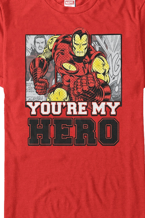 You're My Hero Iron Man T-Shirtmain product image