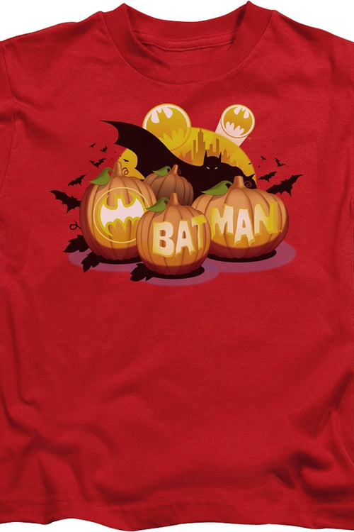 Youth Batman Pumpkin Patch DC Comics Shirtmain product image