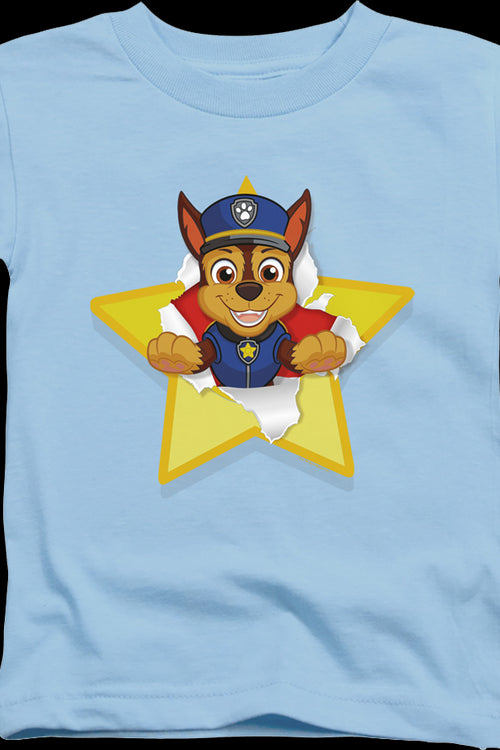 Youth Chase PAW Star Shirt Patrol