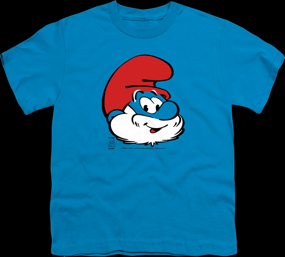 Youth Papa Smurf Shirt