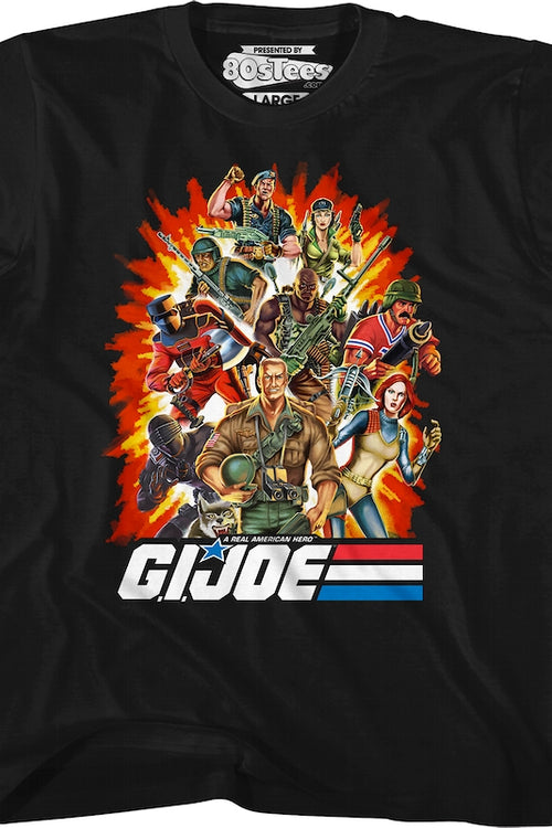 Youth Real American Heroes Group GI Joe Shirtmain product image