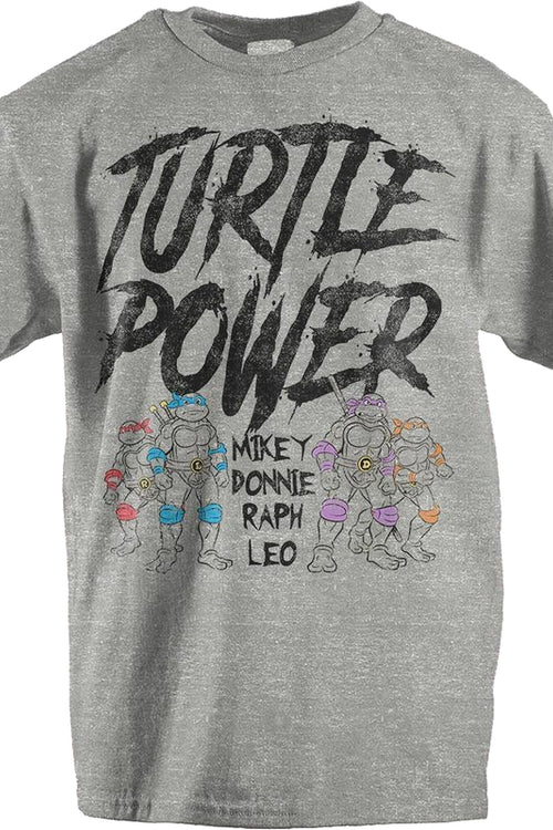 Youth Turtle Power Teenage Mutant Ninja Turtles Shirtmain product image