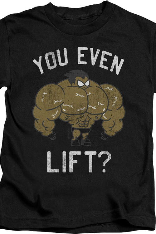 Youth You Even Lift Teen Titans Go Shirtmain product image