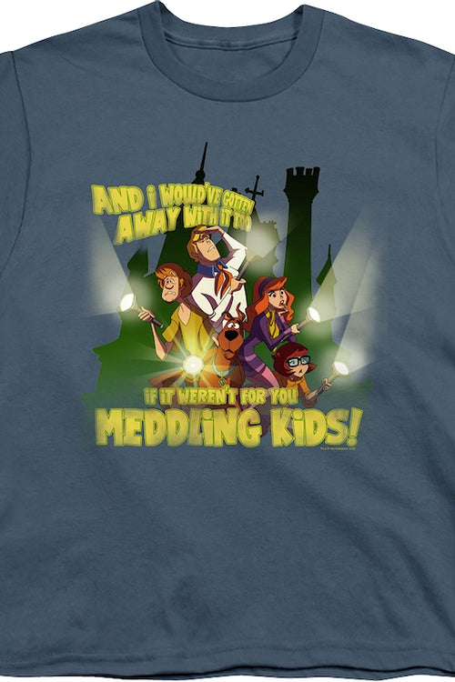 Blue Youth You Meddling Kids Scooby-Doo Shirtmain product image